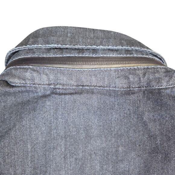 Levis Commuter Pro Denim Men's Trucker Jacket Indigo Blue Men’s XL Vented Hooded - Picture 6 of 16